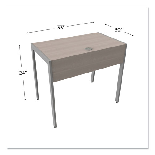 Picture of Klin Desk, 33" x 19" x 29.5", Ash