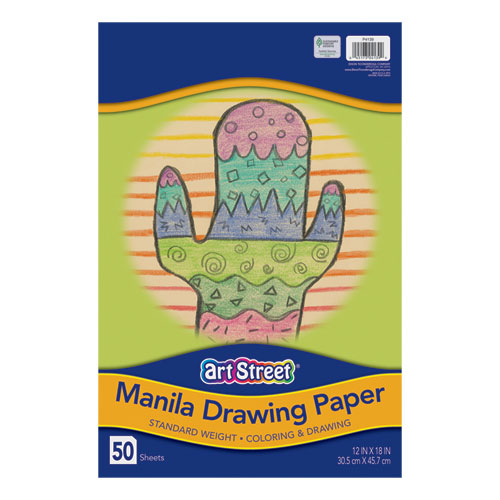 Picture of Art1st Drawing Paper, 37 lb Bond Weight, 12 x 18, White, 50/Pad