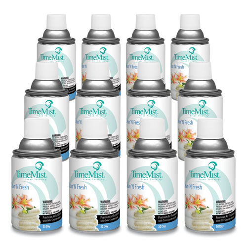 Premium+Metered+Air+Freshener+Refill%2C+Clean+N+Fresh%2C+7.1+Oz+Aerosol+Spray%2C+12%2Fcarton