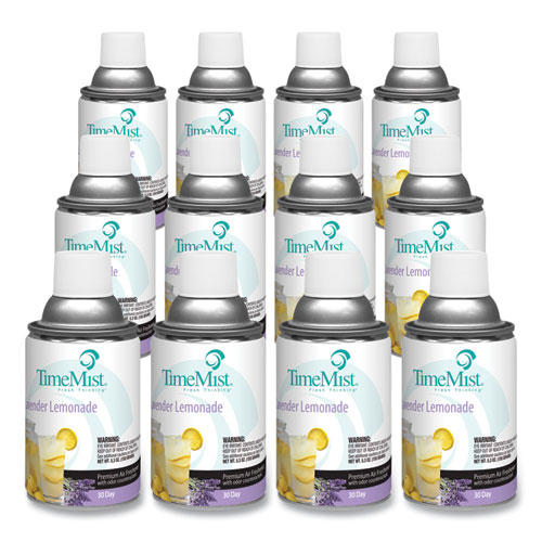 Premium+Metered+Air+Freshener+Refill%2C+Lavender+Lemonade%2C+5.3+Oz+Aerosol+Spray%2C+12%2Fcarton