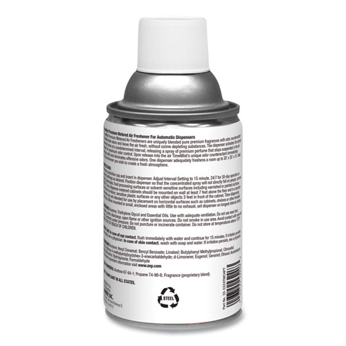 Picture of Premium Metered Air Freshener Refill, Caribbean Waters, 6.6 oz Aerosol Spray 12/Carton