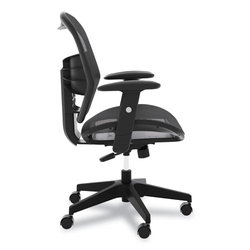 Picture of VL534 Mesh High-Back Task Chair, Supports Up to 250 lb, 18" to 22" Seat Height, Black