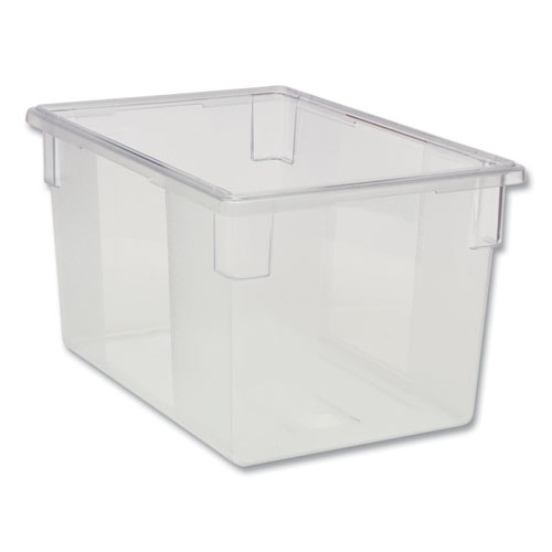 Picture of Food/Tote Boxes, 21.5 gal, 26 x 18 x 15, Clear, Plastic