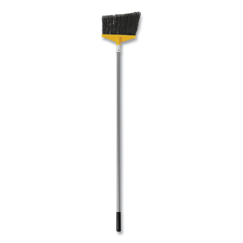 Picture of Angled Large Broom, 48.78" Handle, Silver/Gray