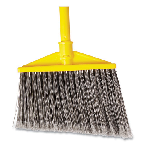 Picture of 7920014588208, Angled Large Broom, 46.78" Handle, Gray/Yellow