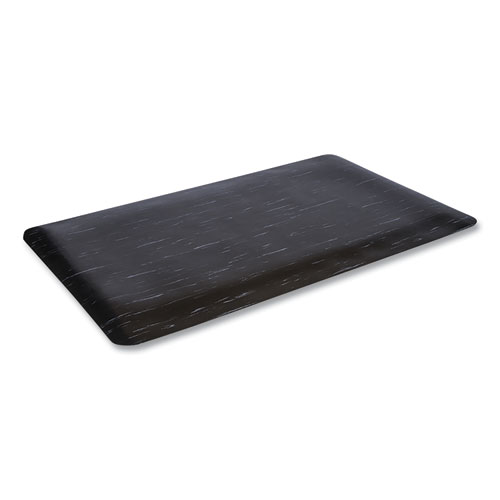 Picture of Cushion-Step Marbleized Rubber Mat, 36 x 72, Black
