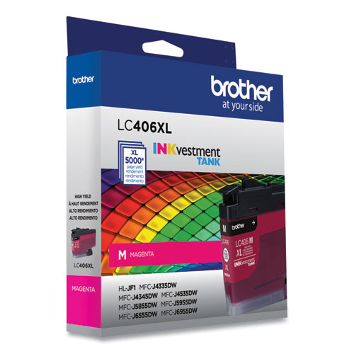 Picture of LC406XLMS INKvestment High-Yield Ink, 5,000 Page-Yield, Magenta