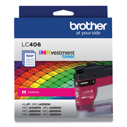 Picture of LC406MS INKvestment Ink, 1,500 Page-Yield, Magenta