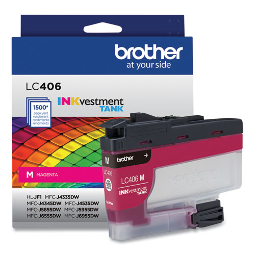 Picture of LC406MS INKvestment Ink, 1,500 Page-Yield, Magenta