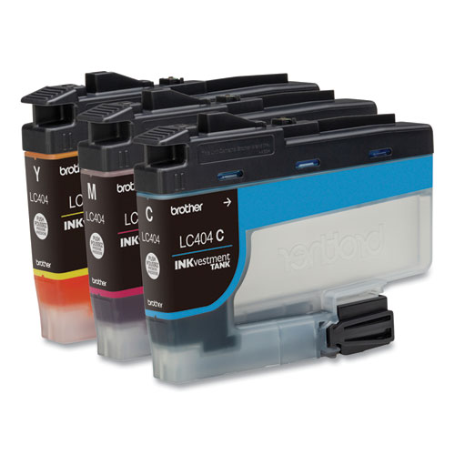 Picture of LC4043PK INKvestment Ink, 750 Page-Yield, Cyan/Magenta/Yellow, 3/Pack