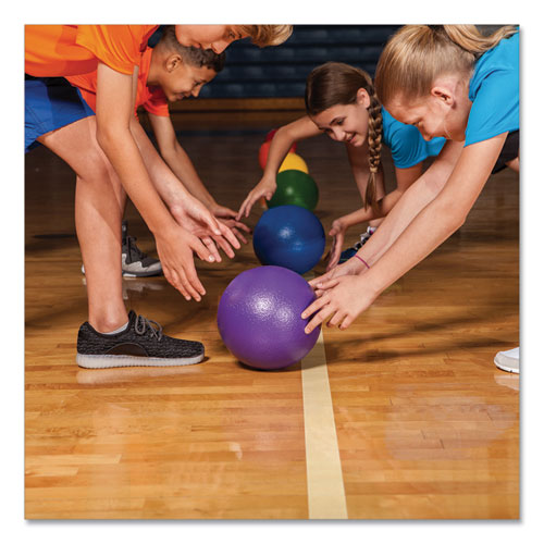 Picture of Rhino Skin Dodge Ball Set, 8" Diameter, Assorted Colors, 6/Set