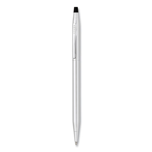 Picture of Classic Century Twist-Action Ballpoint Pen, Retractable, Medium 1 mm, Black Ink, Chrome Barrel