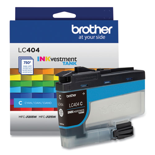 Picture of LC404CS INKvestment Ink, 750 Page-Yield, Cyan