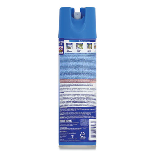 Picture of Disinfectant Spray, Spring Waterfall Scent, 19 oz Aerosol Spray