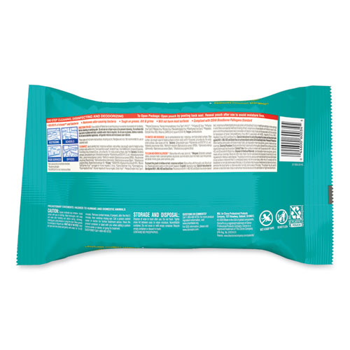 Picture of Disinfecting Wipes, On The Go Pack, 7.25 x 7, Fresh Scent, 70/Pack, 9 Packs/Carton