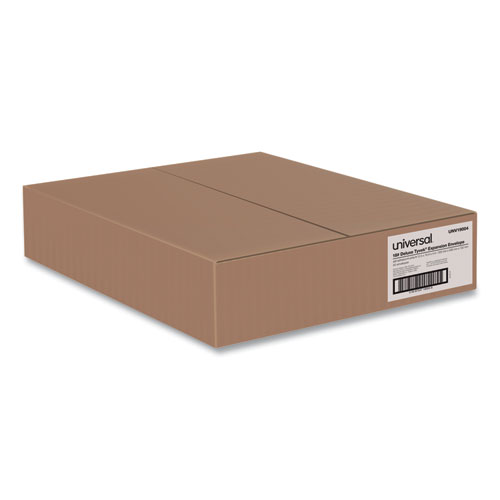 Picture of Deluxe Tyvek Expansion Envelopes, Square Flap, Self-Adhesive Closure, 12 x 16, White, 50/Carton