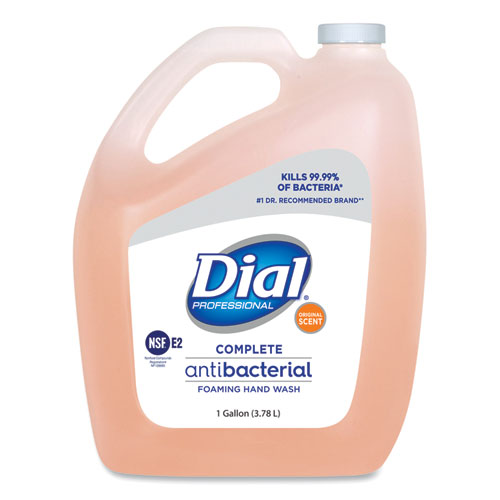 Dial+Complete+Professional+Antimicrobial+Hand+Wash+Refill+-+Fresh+Scent+Scent+-+1+gal+%283.8+L%29+-+Pump+Bottle+Dispenser+-+Kill+Germs+-+Hand+-+Pink+-+1+Each