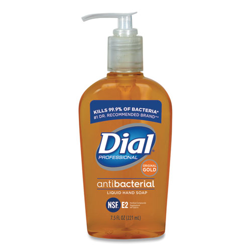 Gold+Antibacterial+Liquid+Hand+Soap%2C+Floral+Scent%2C+7.5+oz