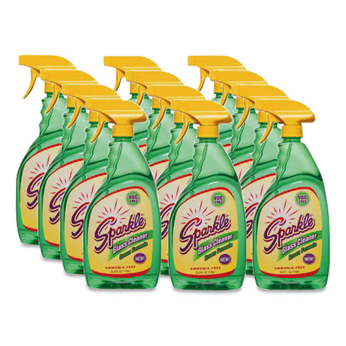 Picture of Green Formula Glass Cleaner, 33.8 oz Bottle, 12/Carton