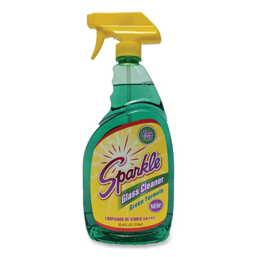 Picture of Green Formula Glass Cleaner, 33.8 oz Bottle