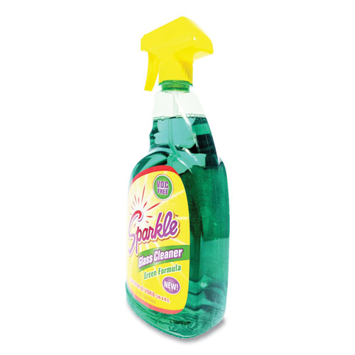 Picture of Green Formula Glass Cleaner, 33.8 oz Bottle, 12/Carton