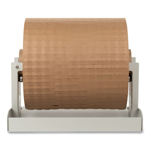 Picture of Cushion Lock Protective Wrap Dispenser, For Up to 16" Diameter x 12" Wide Rolls, Steel, Beige