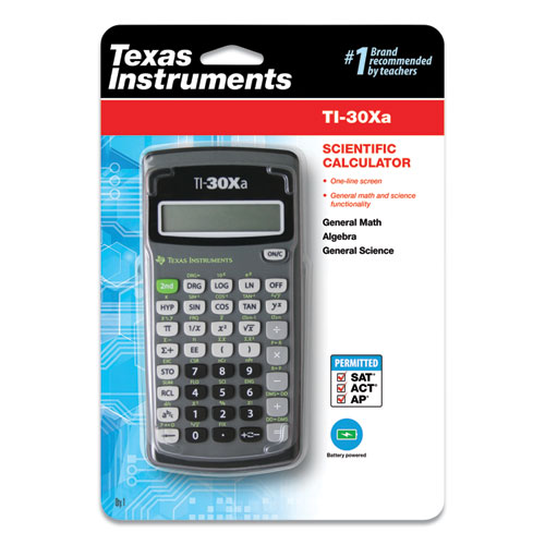 Picture of TI-30Xa Scientific Calculator, 10-Digit LCD