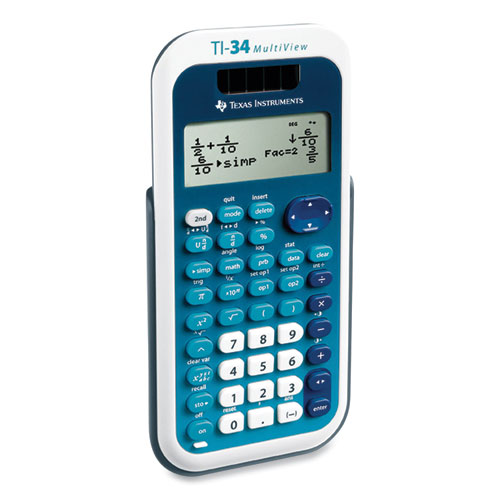 Picture of TI-34 MultiView Scientific Calculator, 16-Digit LCD