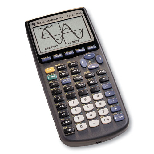 Picture of TI-83Plus Programmable Graphing Calculator, 10-Digit LCD