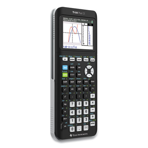 Picture of TI-84 Plus CE Programmable Color Graphing Calculator, 10-Digit LCD, Black