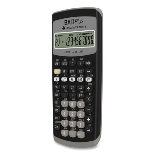 Picture of BAIIPlus Financial Calculator, 10-Digit LCD