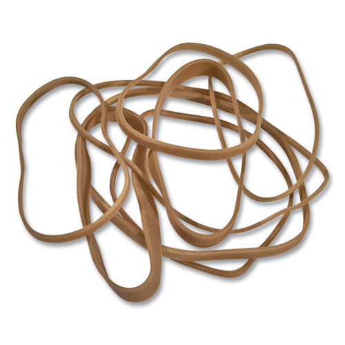 Picture of Rubber Bands, Size 54 (Assorted), Assorted Gauges, Beige, 1 lb Box