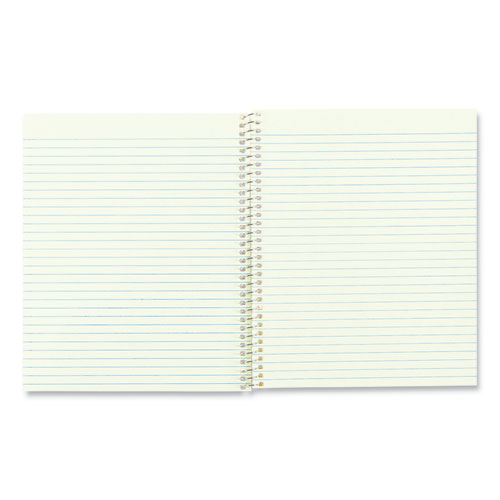 Picture of Single-Subject Wirebound Notebooks, Narrow Rule, Brown Paperboard Cover, (80) 8.25 x 6.88 Sheets