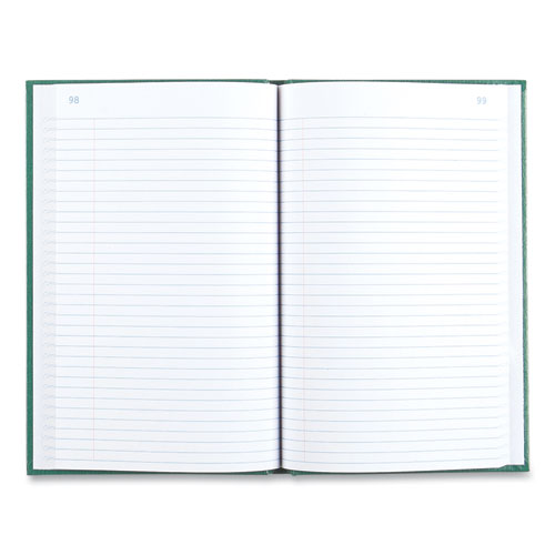 Picture of Emerald Series Account Book, Green Cover, 9.63 x 6.25 Sheets, 200 Sheets/Book