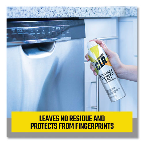 Picture of Spot-Free Stainless Steel Cleaner, Citrus, 12 oz Can, 6/Carton