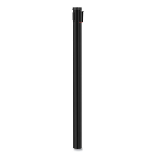 Picture of Adjusta-Tape Crowd Control Posts Only, Steel, 40" High, Black, 2/Box