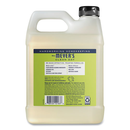 Picture of Clean Day Liquid Hand Soap, Lemon, 33 oz, 6/Carton