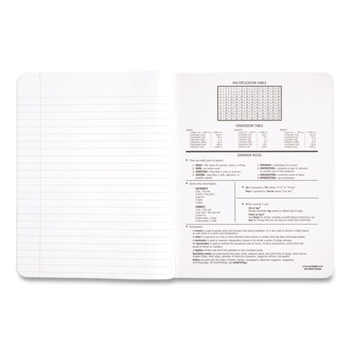 Picture of Square Deal Composition Book, Medium/College Rule, Black Cover, (100) 9.75 x 7.5 Sheets