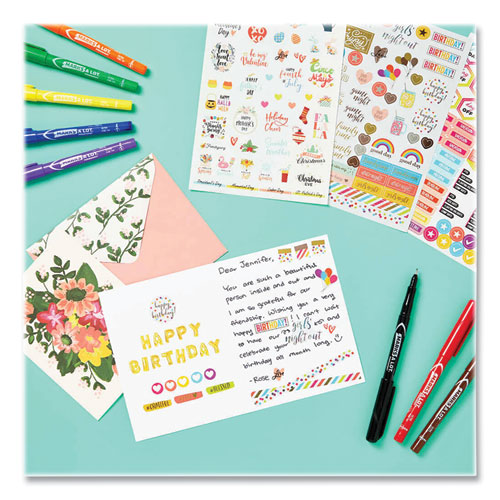 Picture of Planner Sticker Variety Pack, Budget, Fitness, Motivational, Seasonal, Work, Assorted Colors, 1,744/Pack