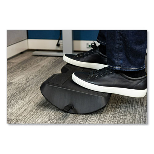 Picture of Foot Rest for Standing Desks, 19.98w x 11.97d x 4.2h, Black