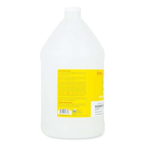 Picture of Disinfectant Cleaner, Lemon Scent, 128 oz Bottle