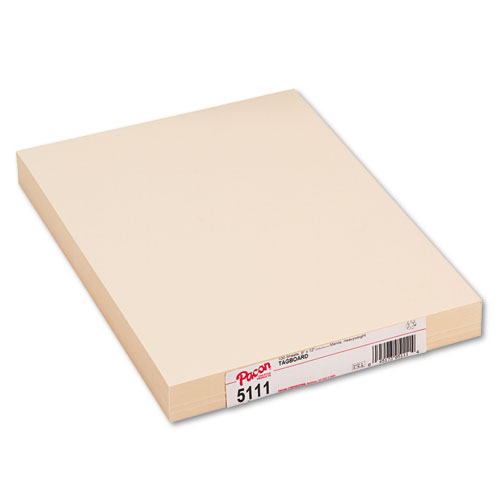 Picture of Heavyweight Tagboard, 12 x 9, Manila, 100/Pack