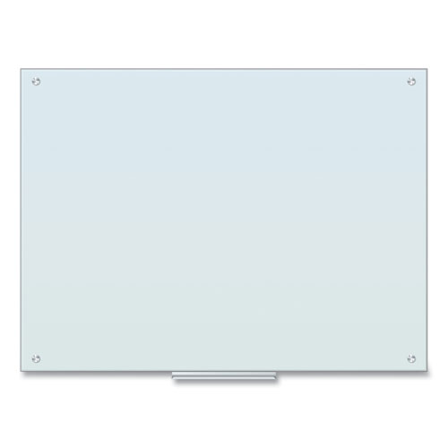 Picture of Glass Dry Erase Board, 48" x 36" (Actual Size: 47" x 35"), White Surface