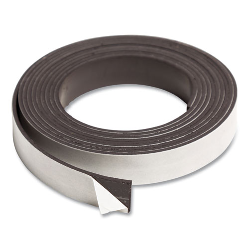 Picture of Magnetic Adhesive Tape Roll, 0.5" x 7 ft, Black