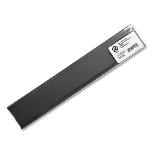 Picture of Magnetic Card Holders, 6 x 2, Black, 10/Pack