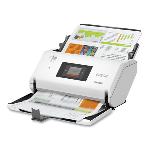 Picture of DS-30000 Large-Format Document Scanner, Scans Up to 12" x 220", 1200 dpi Optical Res, 120-Sheet Duplex Auto Document Feeder