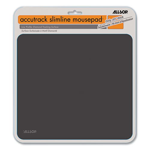 Picture of Accutrack Slimline Mouse Pad, X-Large, 11.5 x 12.5, Graphite