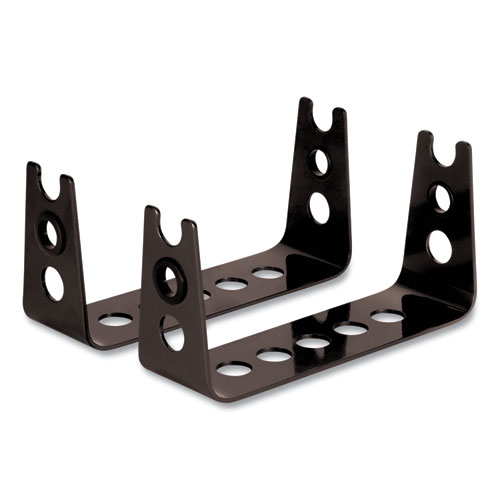 Picture of Metal Art Monitor Stand Risers, 4.75 x 8.75 x 2.5, Black