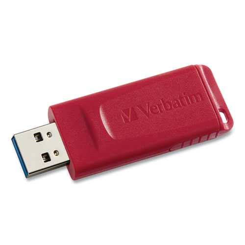 Picture of Store 'n' Go USB Flash Drive, 128 GB, Red