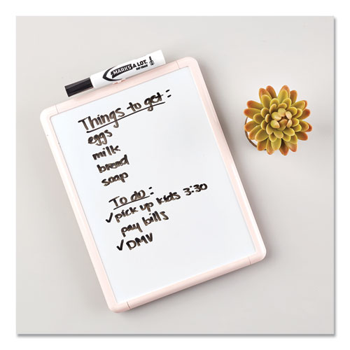 Picture of MARKS A LOT Desk-Style Dry Erase Marker, Broad Chisel Tip, Black, Dozen (24408)